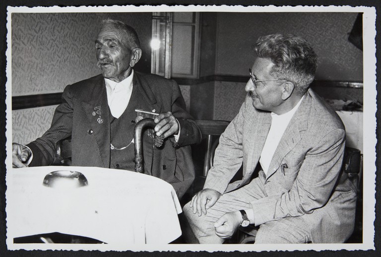 Trieste, luglio 1956, A.N.P.I. provinciale, Alcide Cervi conversa